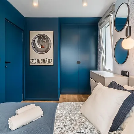 Golden Seaside By Aparo - Plaza 200m, 2 Lazienki, 2 Sypialnie Oraz Salon, 3 Tv, Balkon, Lozeczko Apartmán