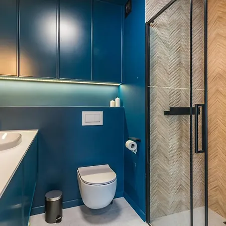 Golden Seaside By Aparo - Plaza 200m, 2 Lazienki, 2 Sypialnie Oraz Salon, 3 Tv, Balkon, Lozeczko * Gdaňsk