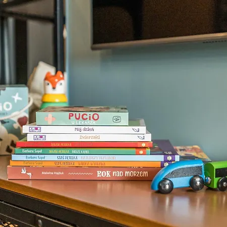 Apartmán Golden Seaside By Aparo - Plaza 200m, 2 Lazienki, 2 Sypialnie Oraz Salon, 3 Tv, Balkon, Lozeczko Gdaňsk