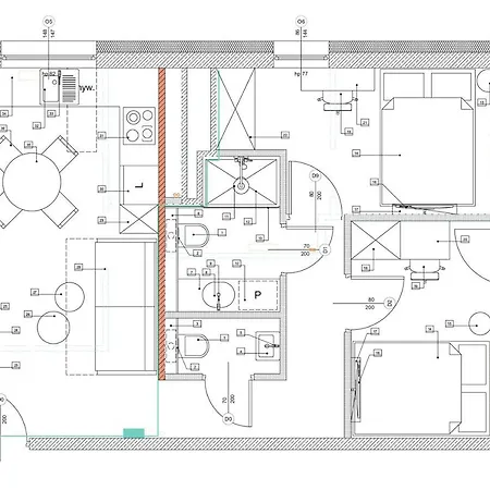 Golden Seaside By Aparo - Plaza 200m, 2 Lazienki, 2 Sypialnie Oraz Salon, 3 Tv, Balkon, Lozeczko * Gdańsk