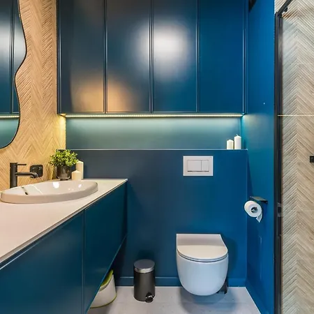 Golden Seaside By Aparo - Plaza 200m, 2 Lazienki, 2 Sypialnie Oraz Salon, 3 Tv, Balkon, Lozeczko * Gdaňsk