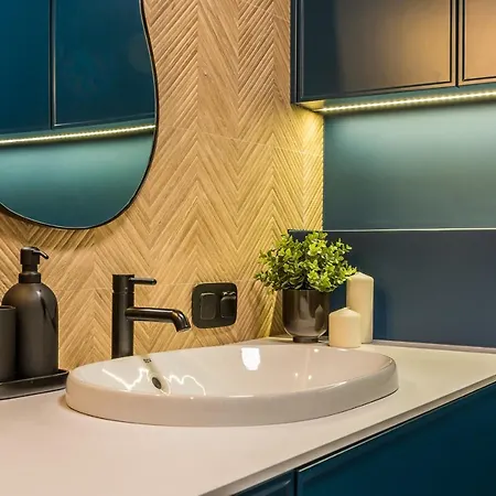 Golden Seaside By Aparo - Plaza 200m, 2 Lazienki, 2 Sypialnie Oraz Salon, 3 Tv, Balkon, Lozeczko Apartmán