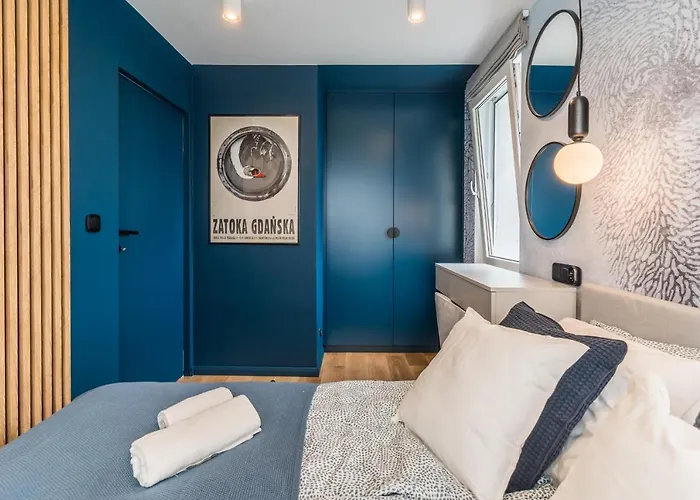 Golden Seaside By Aparo - Plaza 200m, 2 Lazienki, 2 Sypialnie Oraz Salon, 3 Tv, Balkon, Lozeczko Apartament