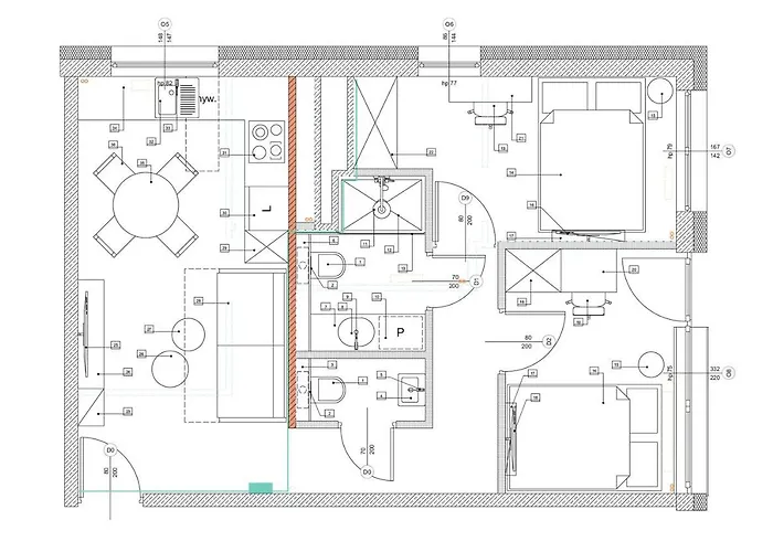 Golden Seaside By Aparo - Plaza 200m, 2 Lazienki, 2 Sypialnie Oraz Salon, 3 Tv, Balkon, Lozeczko * Gdansk