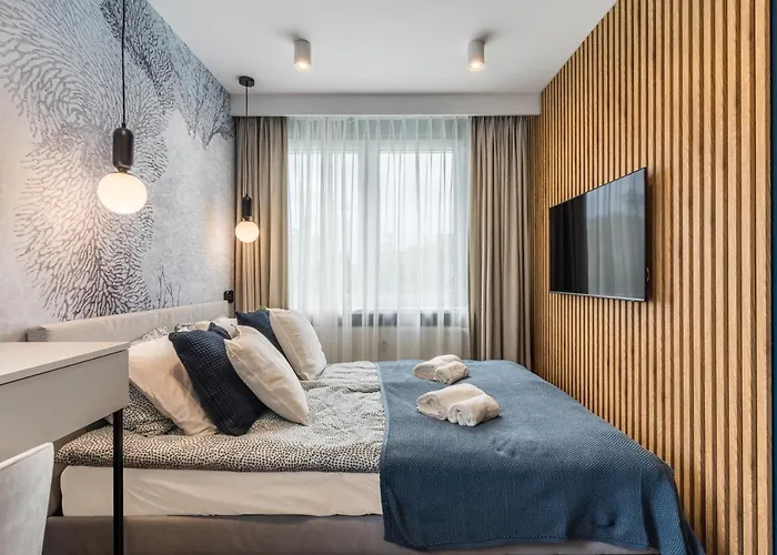 Golden Seaside By Aparo - Plaza 200m, 2 Lazienki, 2 Sypialnie Oraz Salon, 3 Tv, Balkon, Lozeczko * Gdańsk