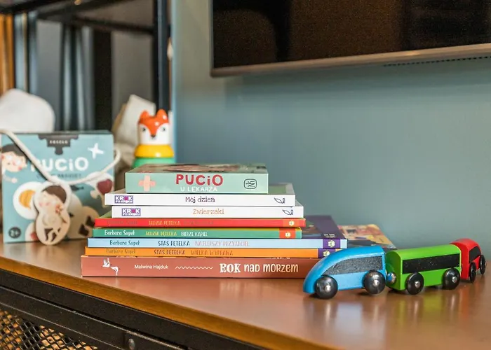 Apartment Golden Seaside By Aparo - Plaza 200m, 2 Lazienki, 2 Sypialnie Oraz Salon, 3 Tv, Balkon, Lozeczko Danzig