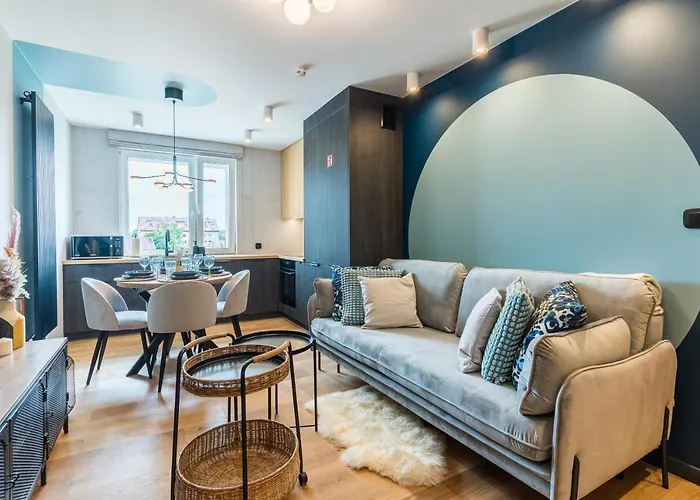 Golden Seaside By Aparo - Plaza 200m, 2 Lazienki, 2 Sypialnie Oraz Salon, 3 Tv, Balkon, Lozeczko Apartment *